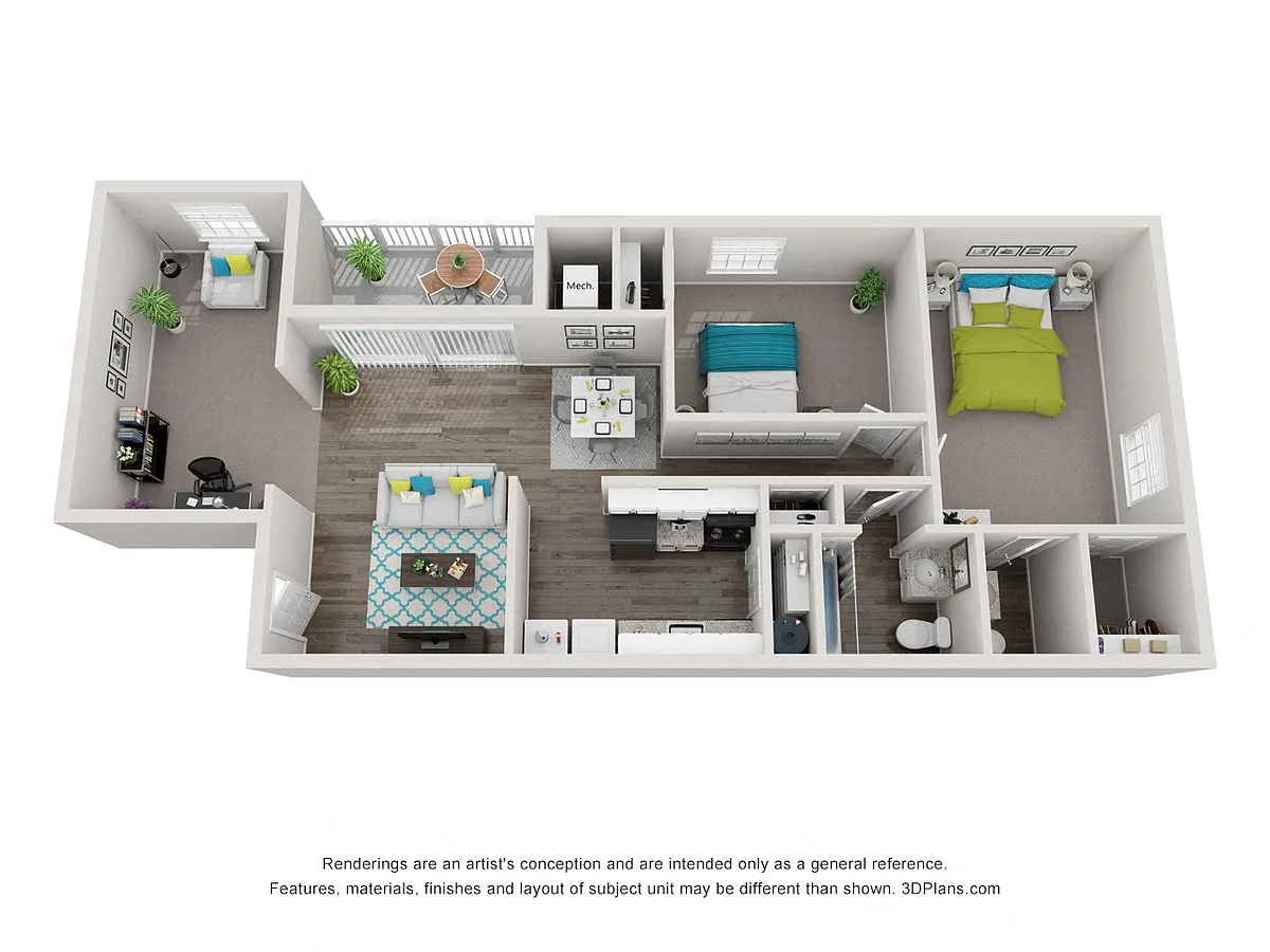 Floor plan Red Oak Ritz