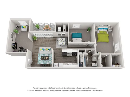 Floor plan Red Oak Ritz