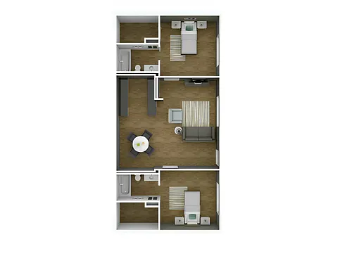 Floor plan Harrison Elevated