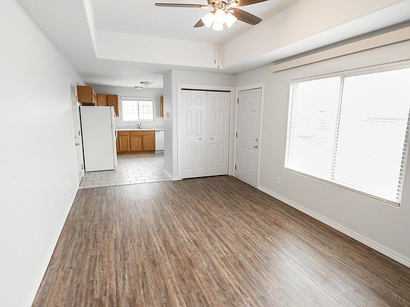 High ceilings in the living area are a great touch. 