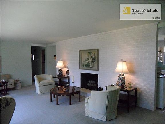 Fabulous Brick Wall with Fireplace!