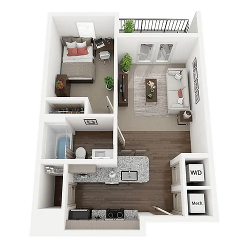 Floor plan 1A