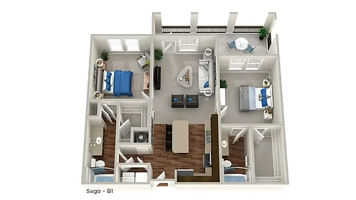 Floor plan Sago