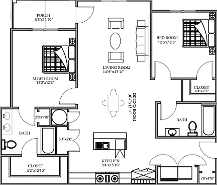 Eagle view Apartments — Photo 21