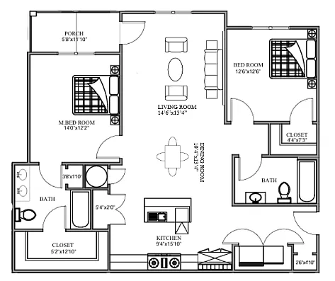 Floor plan Second Floor