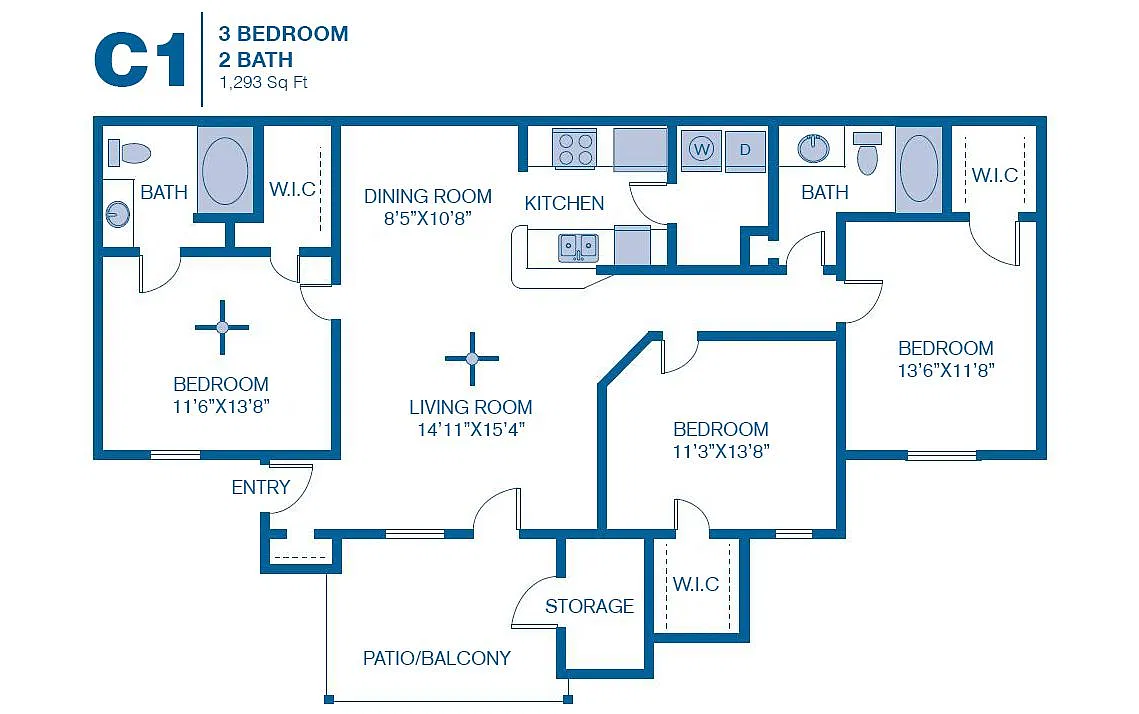 Floor plan C1