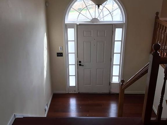 Wide foyer/entryway.