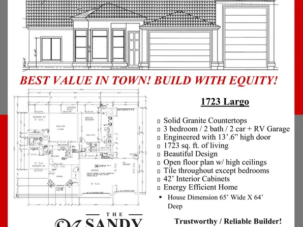 Narrow Largo 1723 Plan, North Lake Havasu