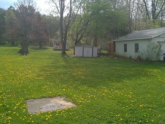 Back lot with shed