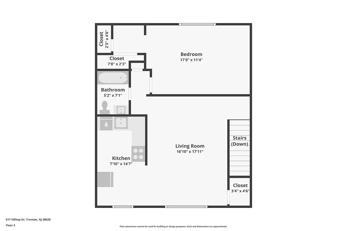 Floor plan 1BR-1-REN