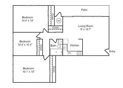 Floor plan Nautilus | C1 | Reno