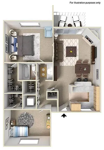 Floor plan B1