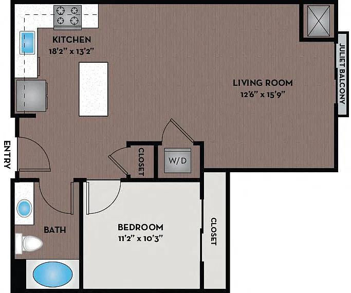 Floor plan Metro XII