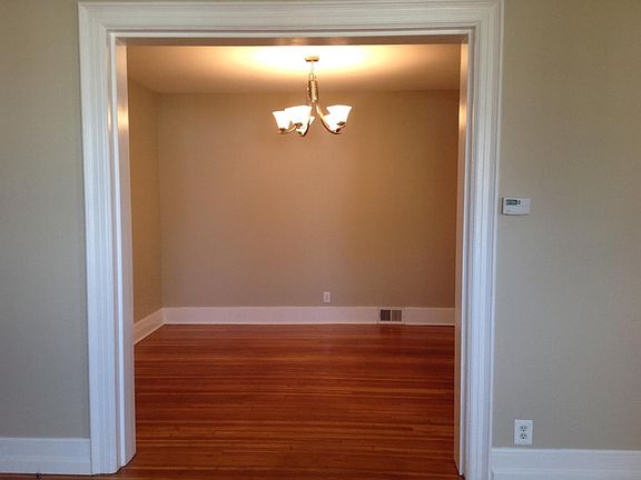 View living room to dining room
