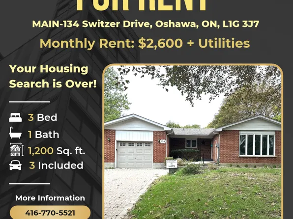 134 Switzer Dr, Oshawa, ON
