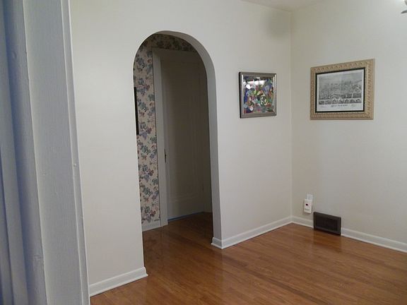 Dining room looking north