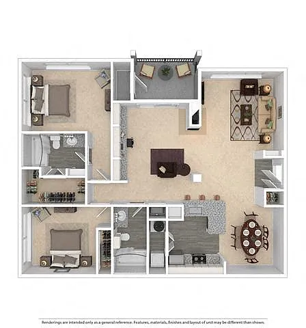 Floor plan B2FR Oakwood