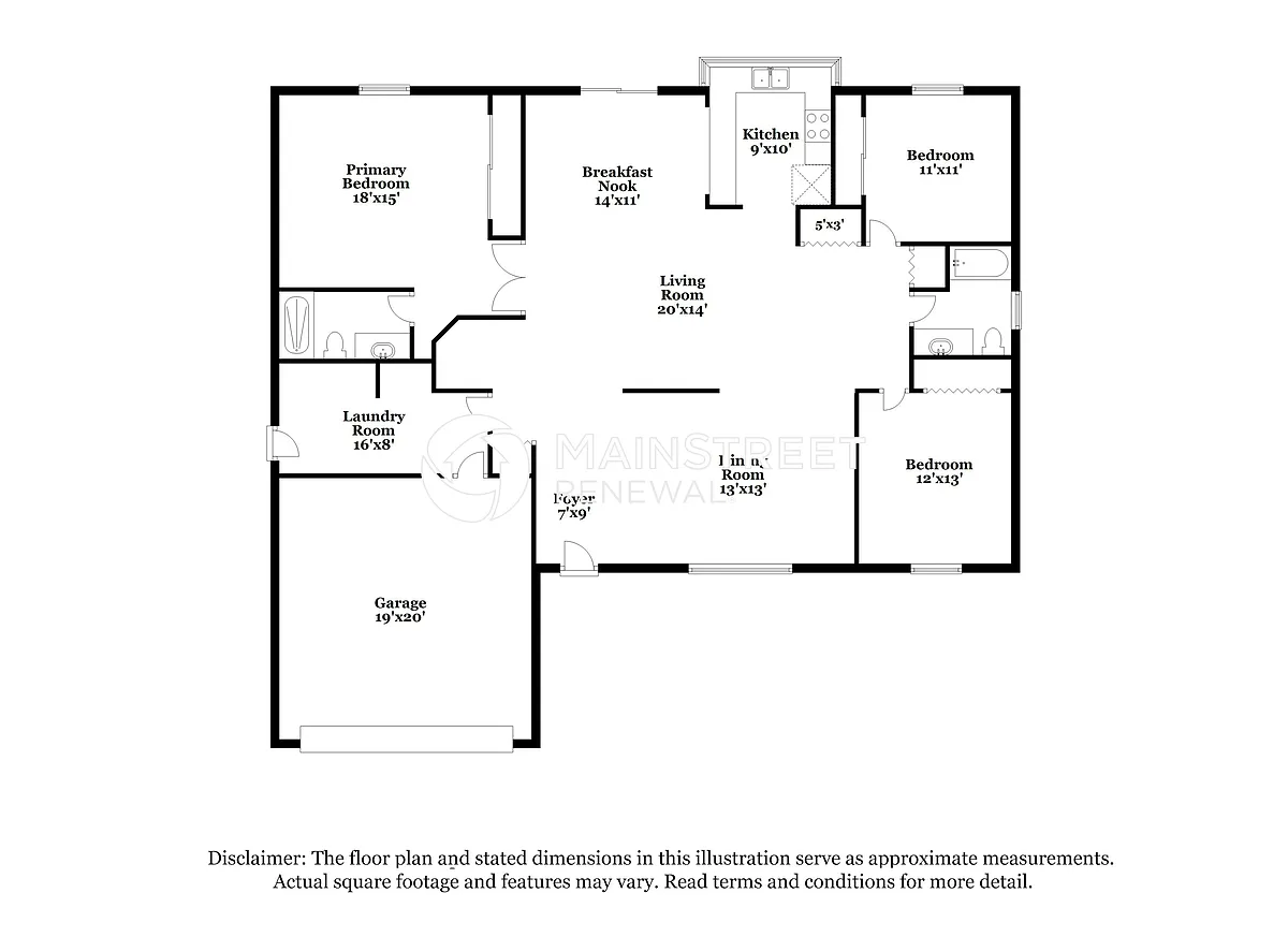 Floor Plan - 15607 N 60th Ave