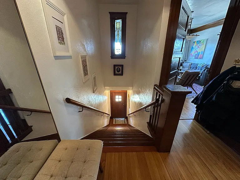 Front stairway