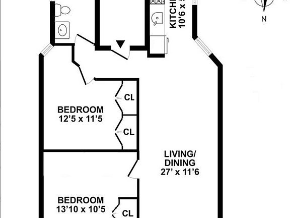 2nd image of 364 W 116th St #5A