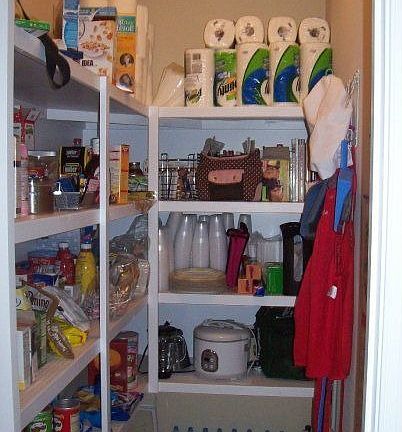 Huge walk in pantry