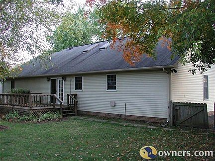 View of back of house
