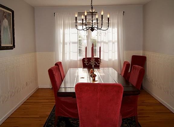 Dining Room with Hardwood Floors as shown.