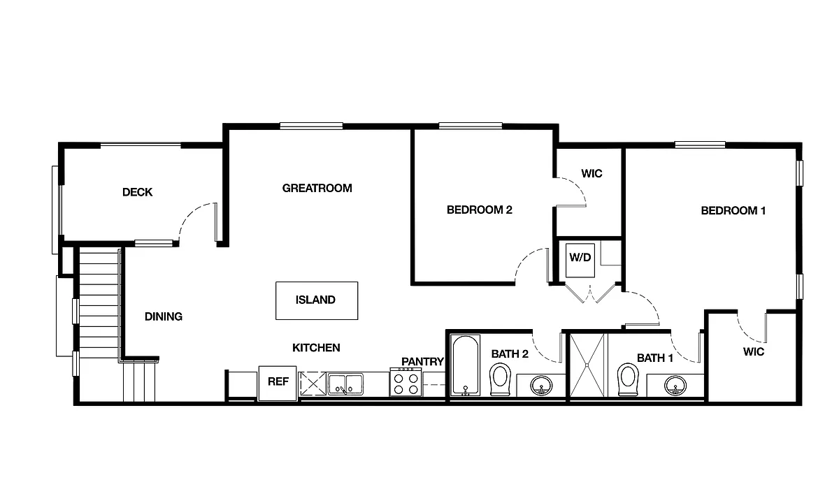 Floor plan 2C