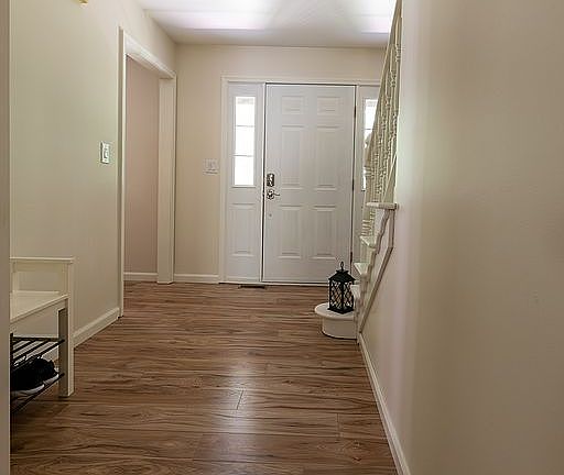 Foyer from kitchen area