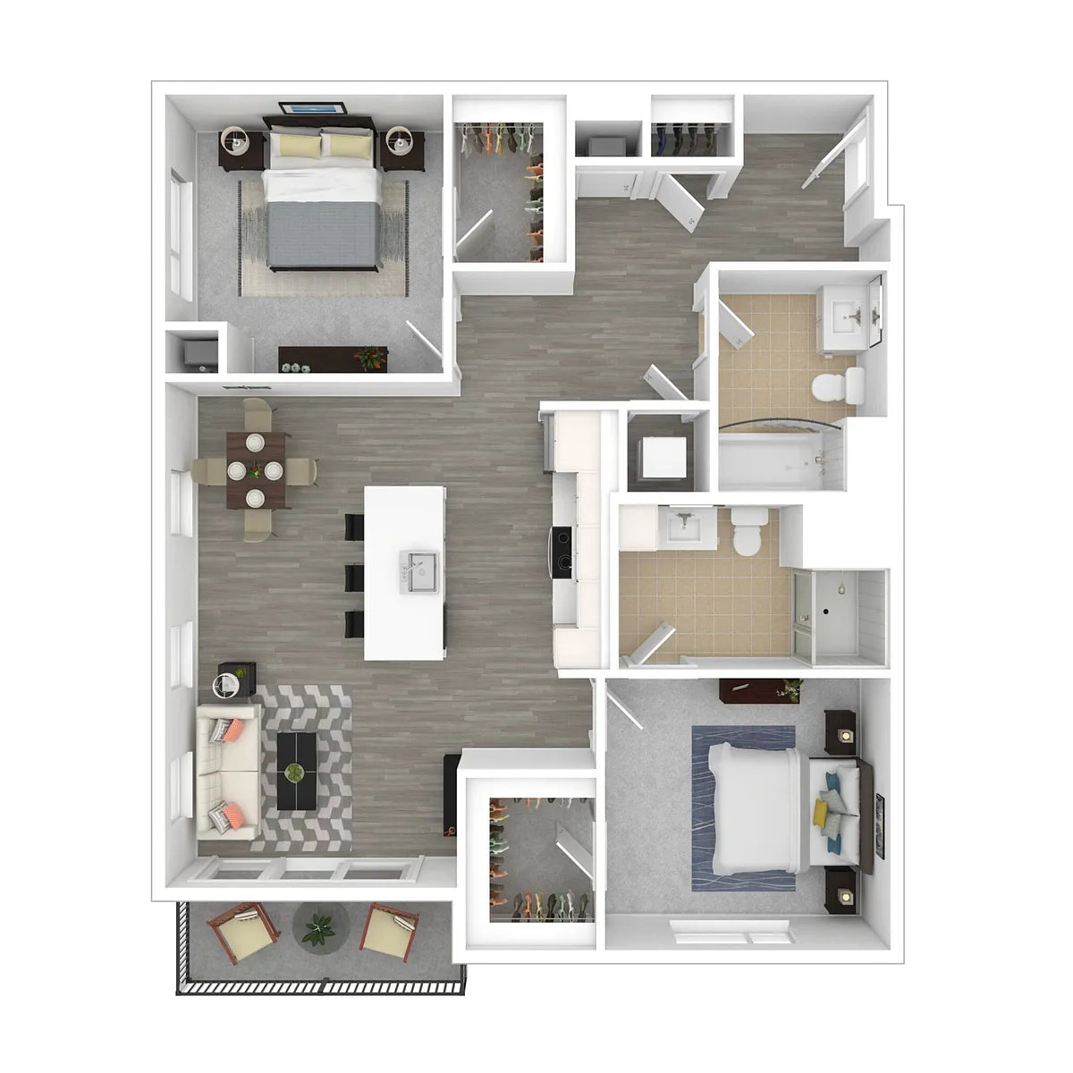 Floor plan Style B4.1