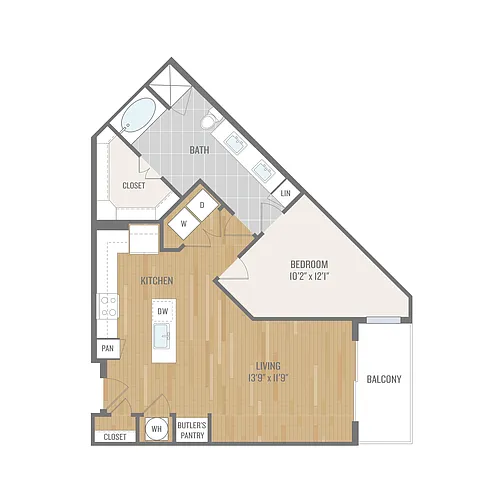 Floor plan A102