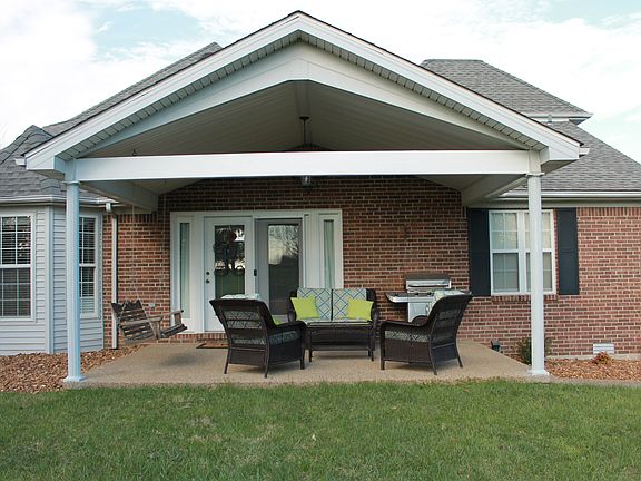 Covered Back Porch