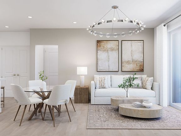 Gathering and Dining Rooms Blend Seamlessly