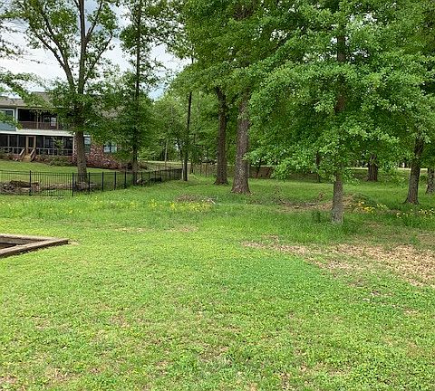 View from lake, l to r, 1