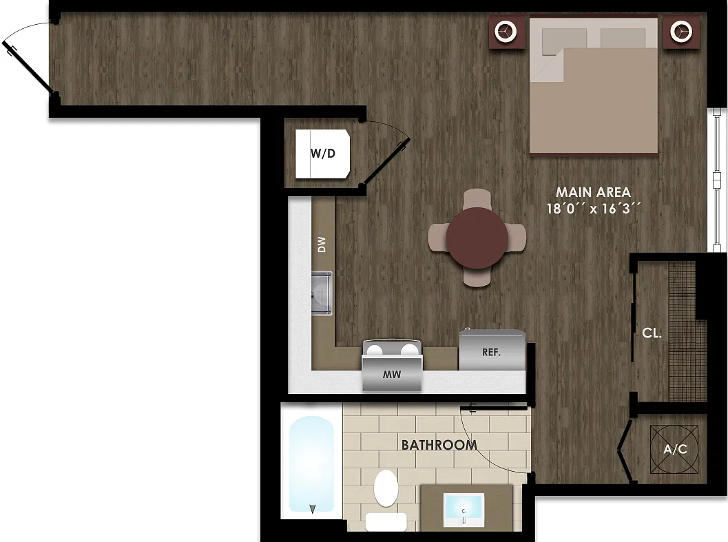 Floor plan S4-A
