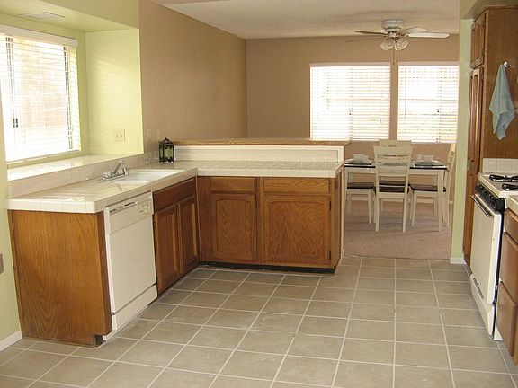 Newly Tiled Kitchen