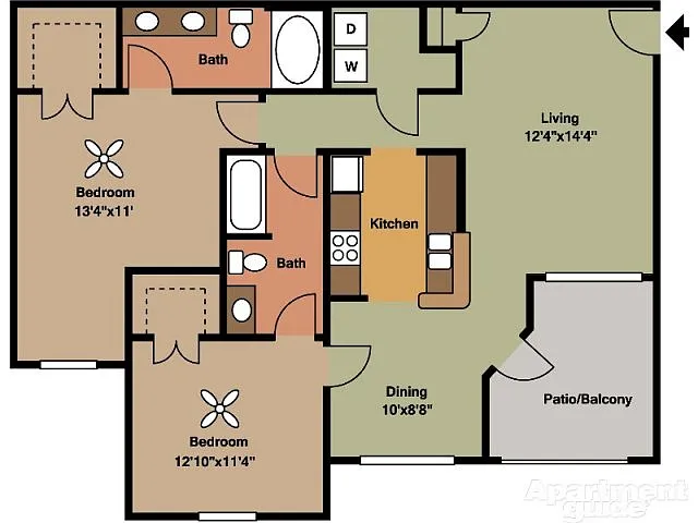 Floor plan B3
