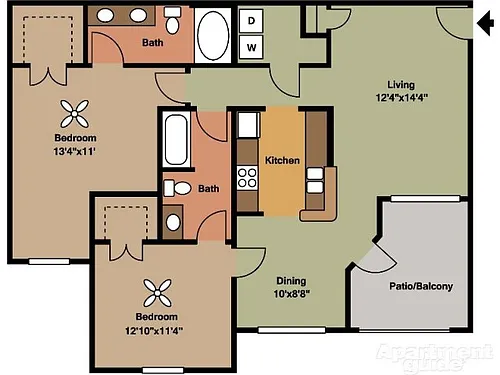 Floor plan B3