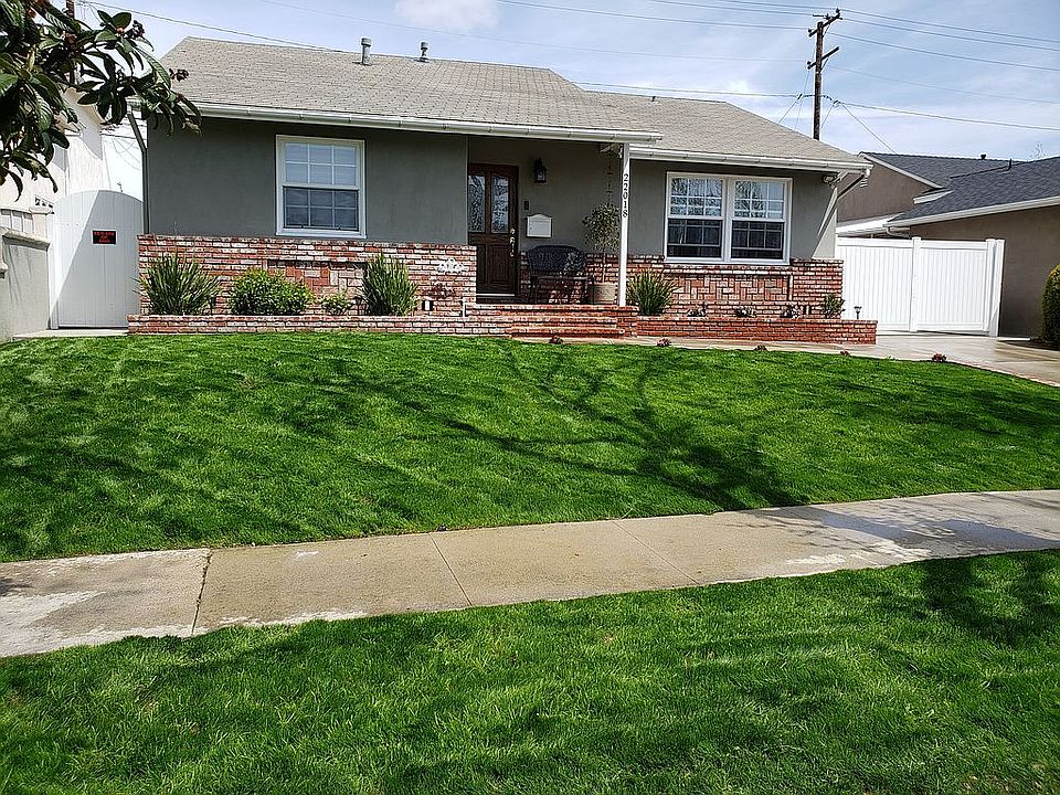 New exterior paint and lawn.