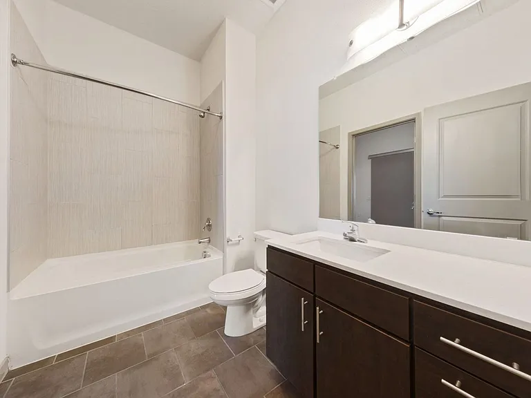 Spa inspired bathrooms with large garden soaking tubs