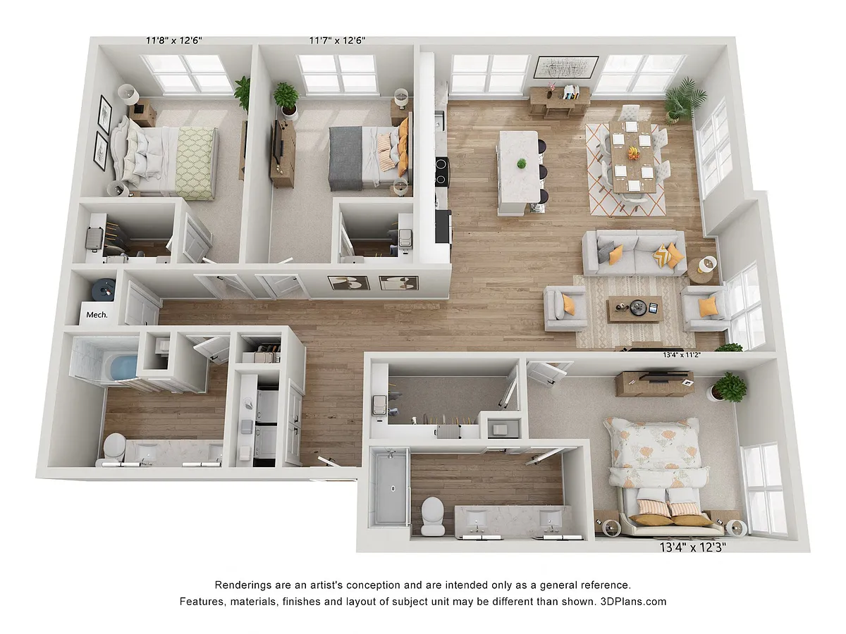 Floor plan C1