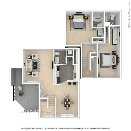 Floor plan Plan B1