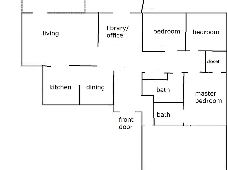 Approximate floor plan