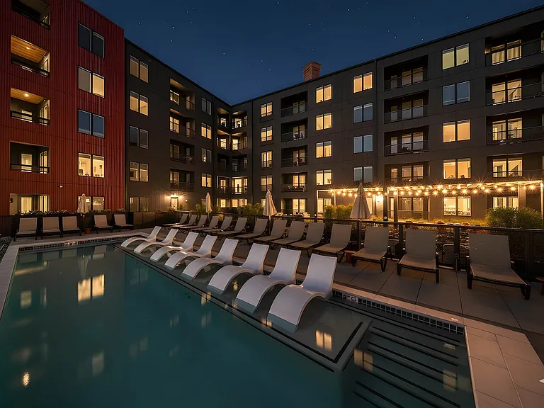 Pool at Night