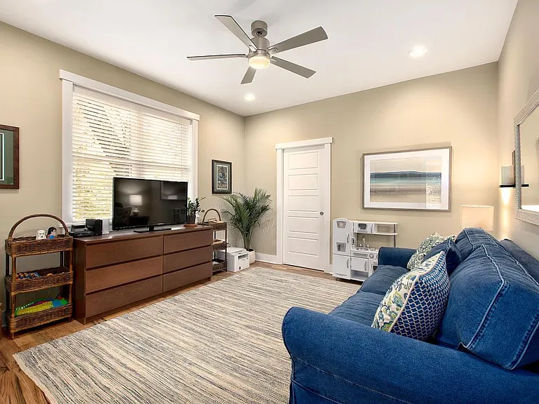Master on Main Currently Set Up as Guest Room/Playroom