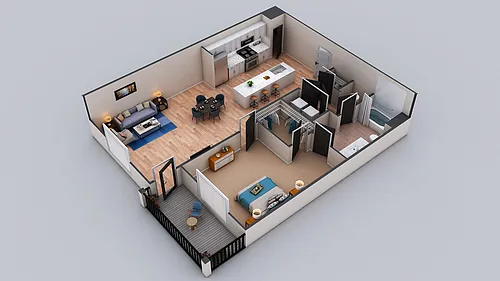 Floor plan A6 - The Wisteria