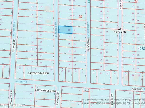E James Cir Lot 16, Pass Christian, MS 39571