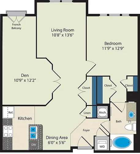 Floor plan The Taylor - MPDU