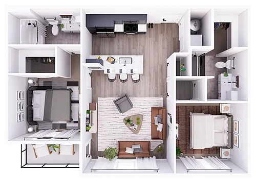 Floor plan Tillmore-2B