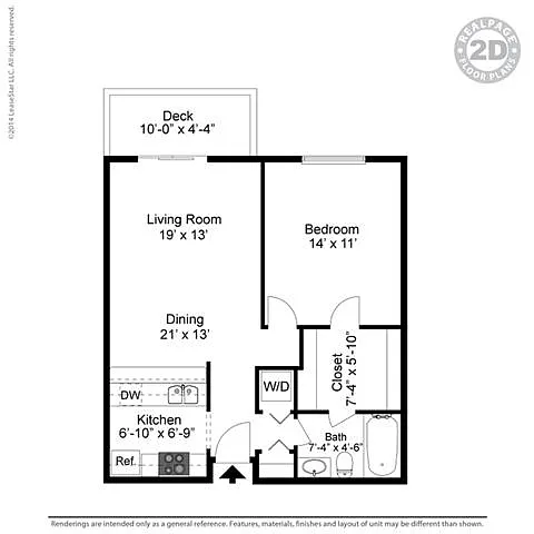 Floor plan A2 Renovated